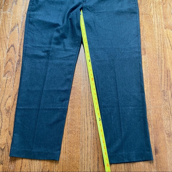 Lauren Ralph Lauren Dress Pants Mens Size 44 Wool Charcoal Grey Trousers - Picture 9 of 14